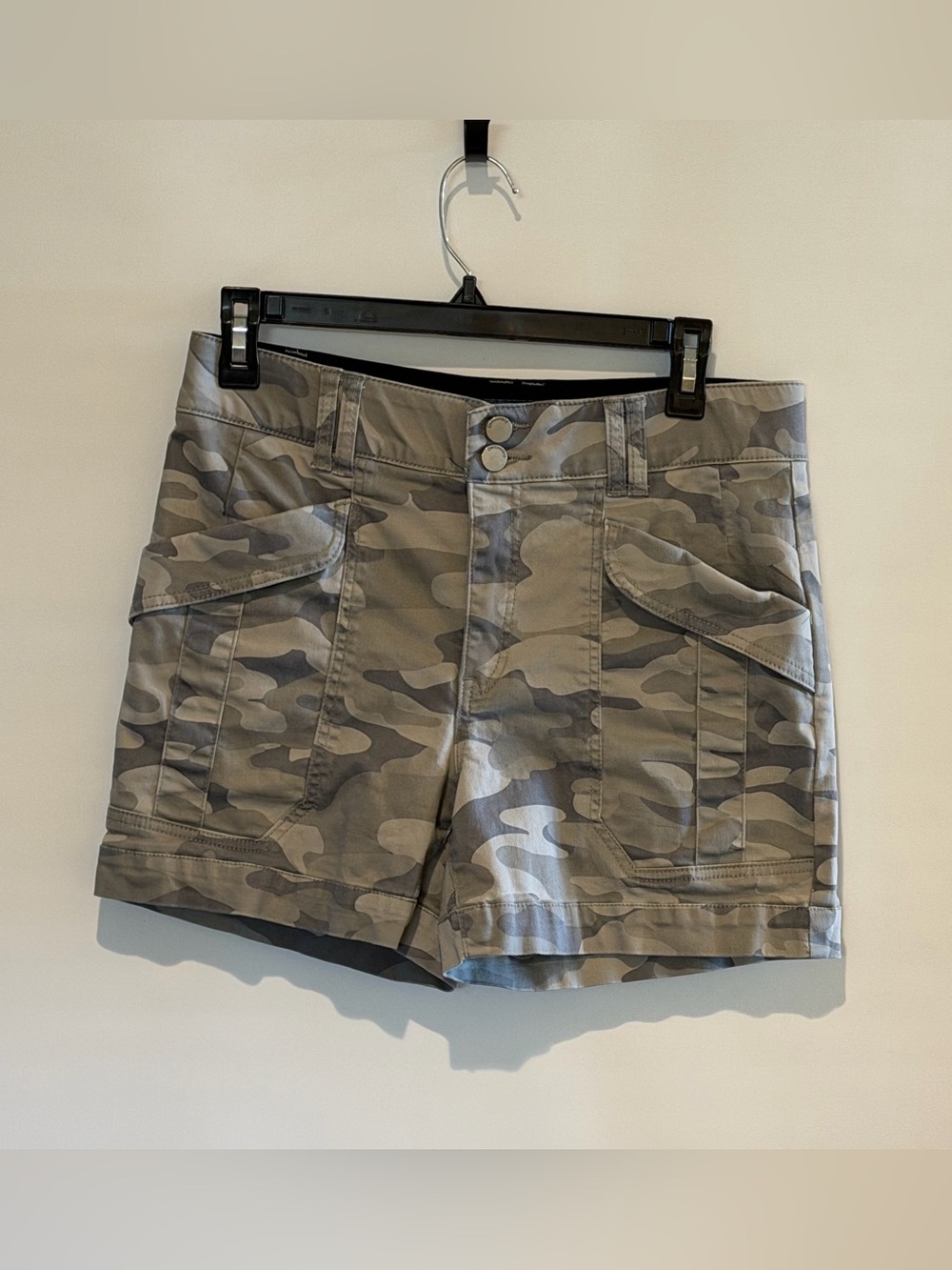 Democracy Camo Cargo Shorts - Gray - Picture 5 of 11